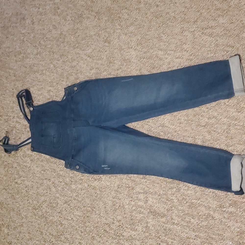 Mossimo Denim Blue Full Length Stretch Women’s Ov… - image 2